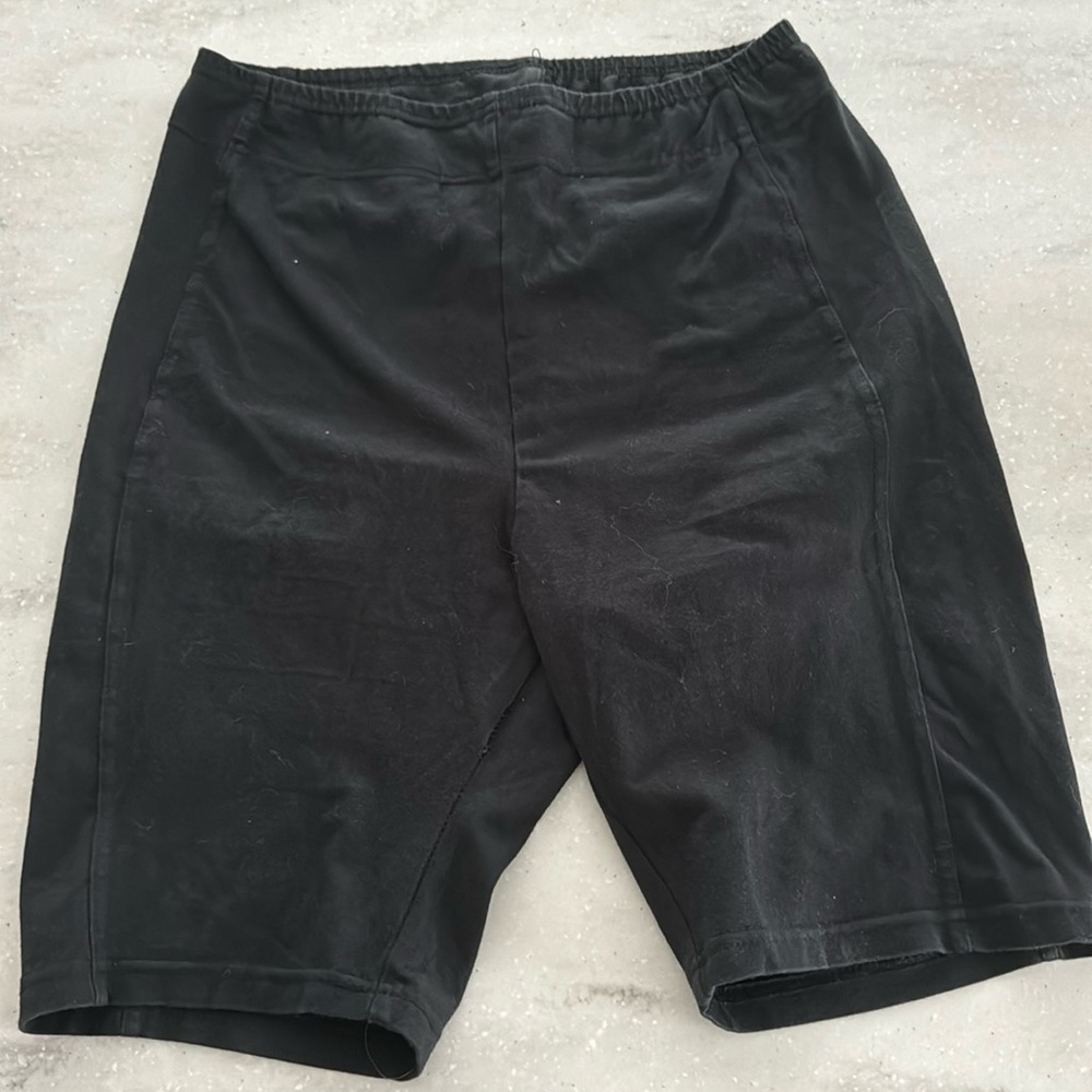 Out from under UO biker shorts